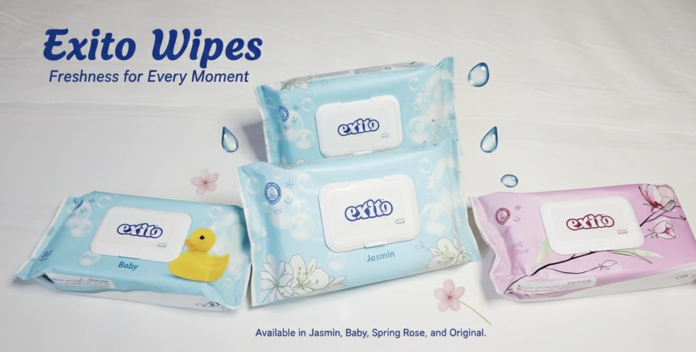 Exito wet wipes