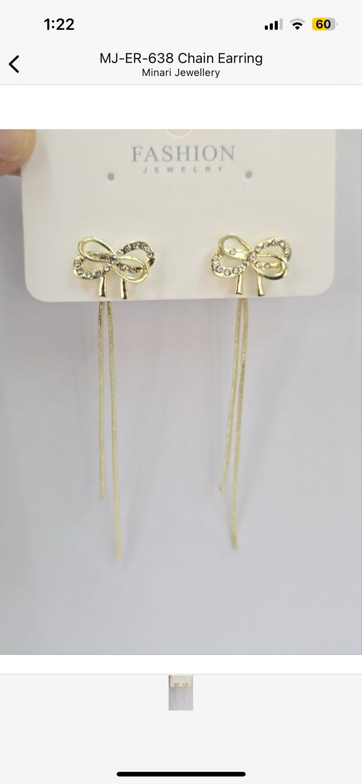 Butter fly Ear ring